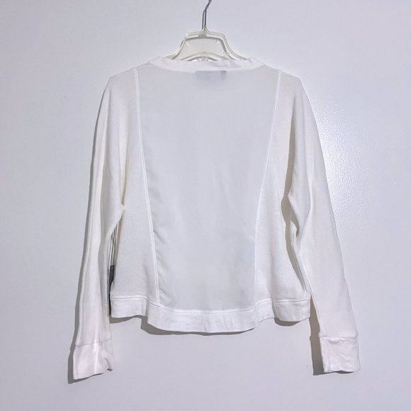 Jennifer Lopez Faux Fur Mixed Media Sweatshirt - Picture 5 of 12